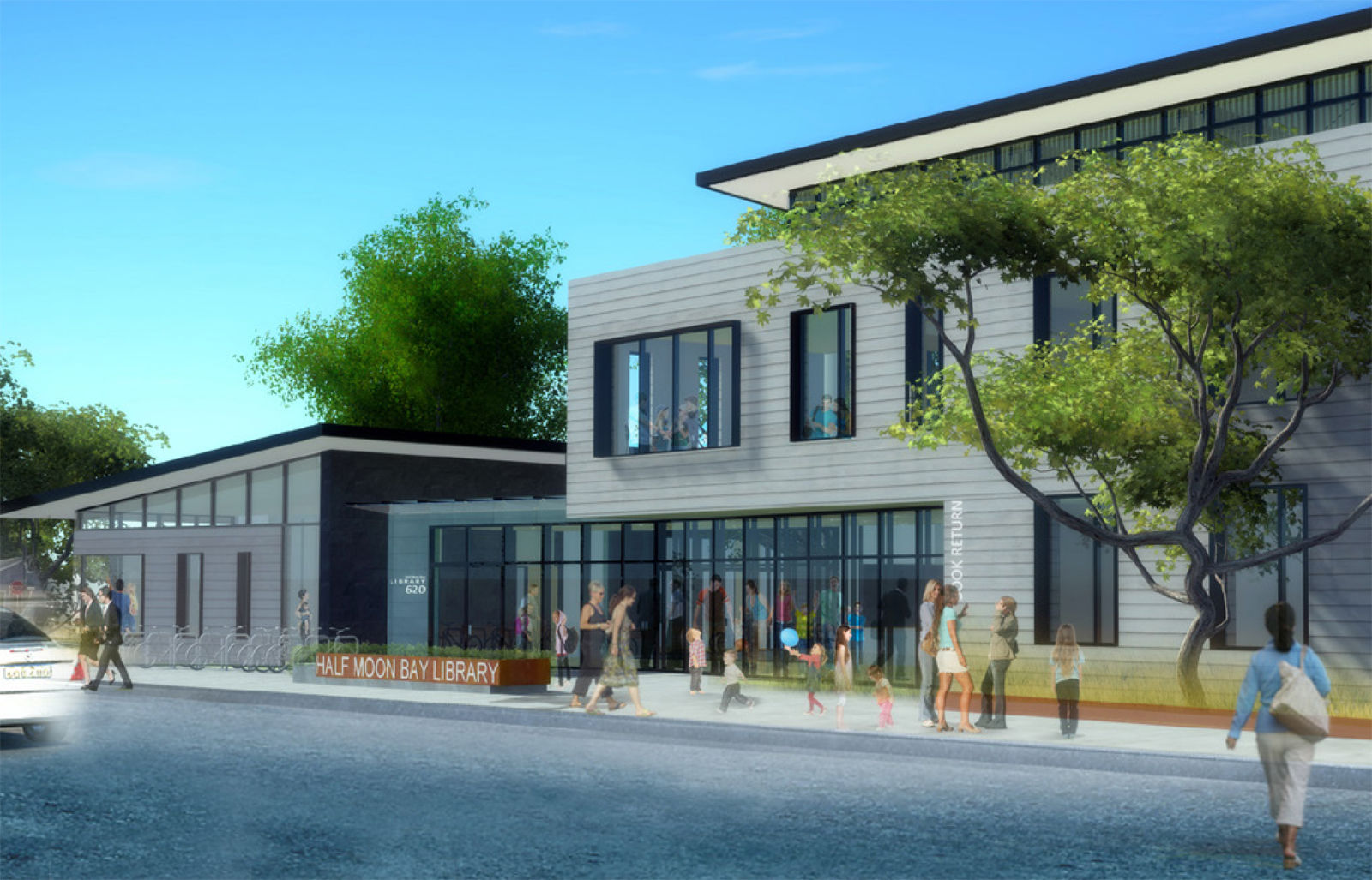 Half Moon Bay library